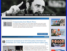 Tablet Screenshot of colombiaconcuba.com